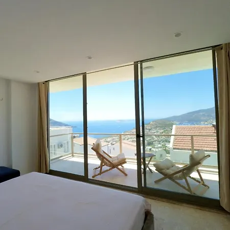 Luxury Two Bedroom Seaview Villa In Kalkan Kas